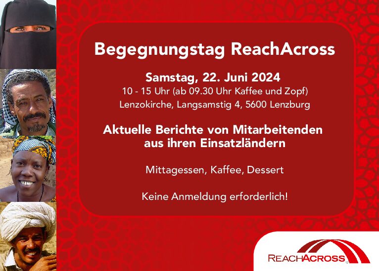 ReachAcross Begegnungstag 22. Juni 2024 in Lenzburg
